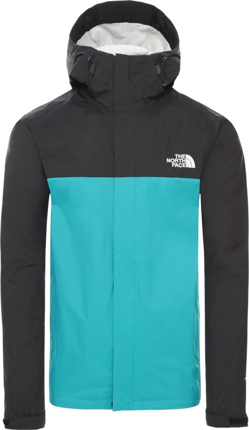 The North Face Venture 2 Jacket Outdoorjas Heren - Fanfare Green/Zwart -  Maat S | bol.com
