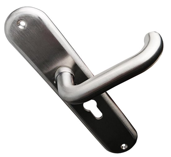 topdesign wisselgarnituur euro 55mm deurknop plus deurkruk RVS bol.com