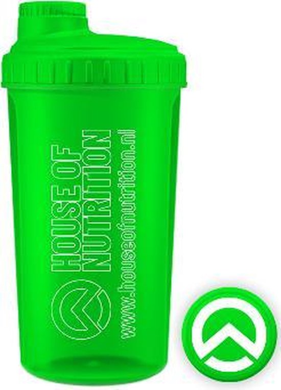 Shaker (700 ml Groen) HOUSE OF NUTRITION Shakebeker Eiwitshaker