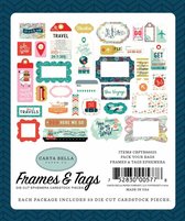 Carta Bella: Pack Your Bags Frames & Tags (CBPYB86025)