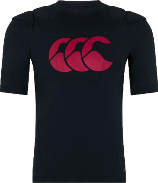 Canterbury Sportshirt - Maat XXL  - Mannen - zwart/rood