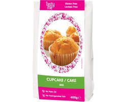 Cupcake - cake mix glutenvrij 400g - glutenvrij bakken - Tasty Me