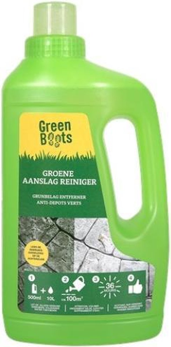 Green Boots Groene Aanslag reiniger - 1 liter | bol.com