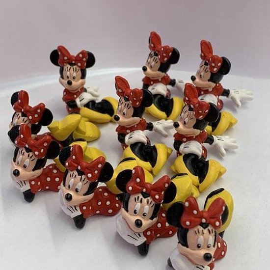 10 Minnie Mouse (+/- 4cm) | bol.com