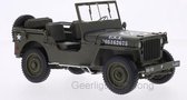 WELLY JEEP WILLYS U.S. ARMY 1/4 TON VERSION 1942 1:18