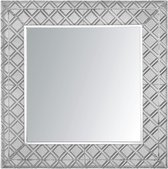 Beliani EVETTES - Wandspiegel - zilver - staal