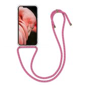 Telefoonhoes met nek koord voor Apple iPhone XR telefoontasje crossbody