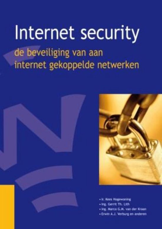 Cover van het boek 'Internet security' van K. Hogewoning