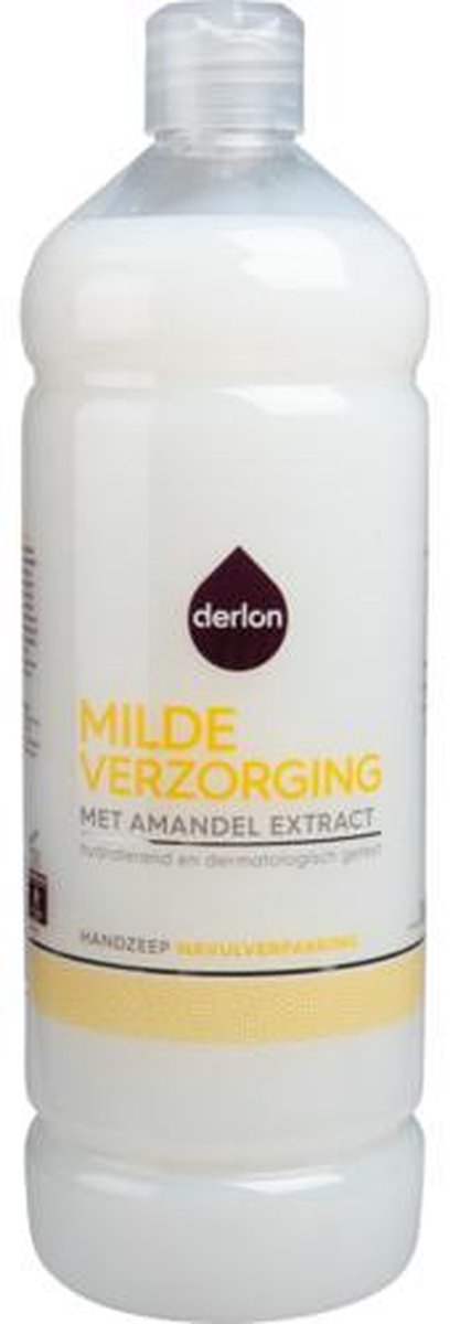 Derlon Milde Verzorging - Handzeep Navulling - 1000ml