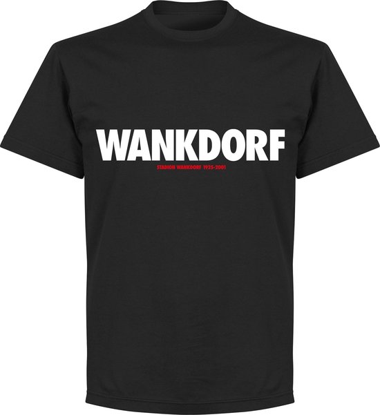 Wankdorf T-shirt - Zwart - 3XL