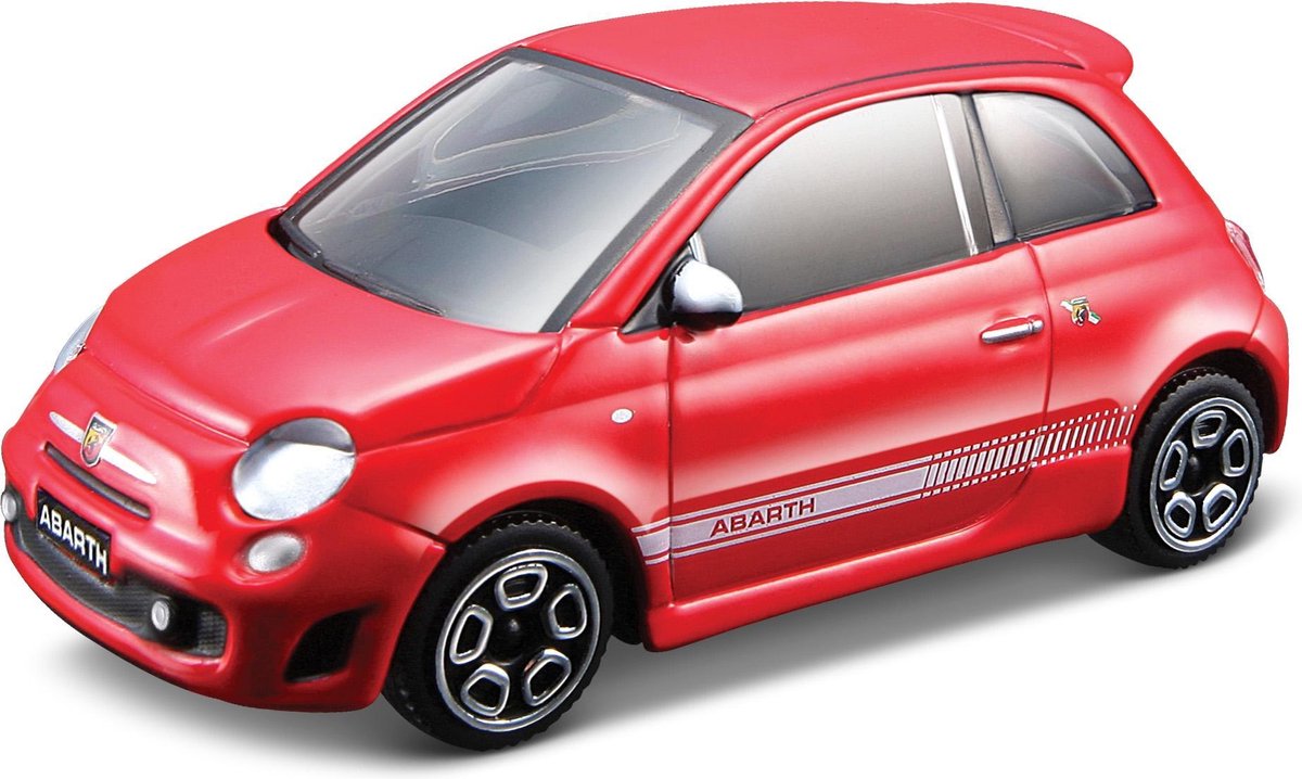 Modèle réduit Fiat - 500 Abarth 595 2018 - Blanc / Rouge 1/43