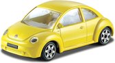 Bburago VW NEW BEETLE geel schaalmodel 1:43