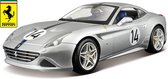 Ferrari California T #14 - 70 Jaar Ferrari (limited Edition) 1:18 grijs/blauw