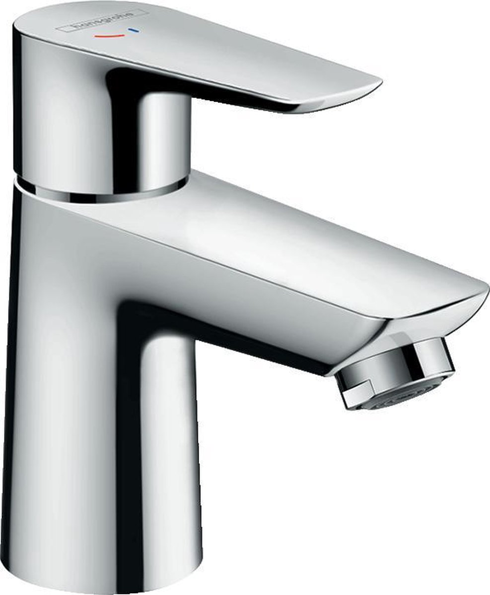 hansgrohe Talis E - Wastafelmengkraan - Ééngreeps bediening - CoolStart energiebesparend - Zonder waste - 80mm maat - Chroom