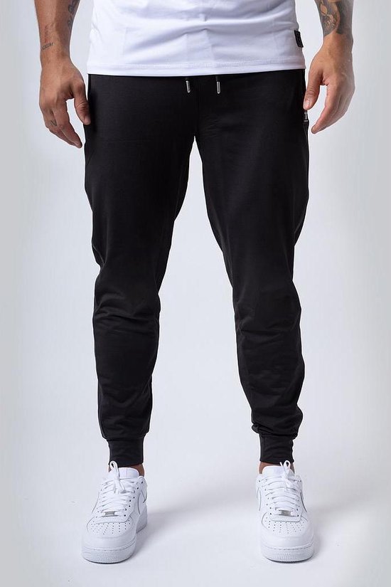 M Double You - Polyester jogger (2XL - Zwart) - Trainingsbroek Heren