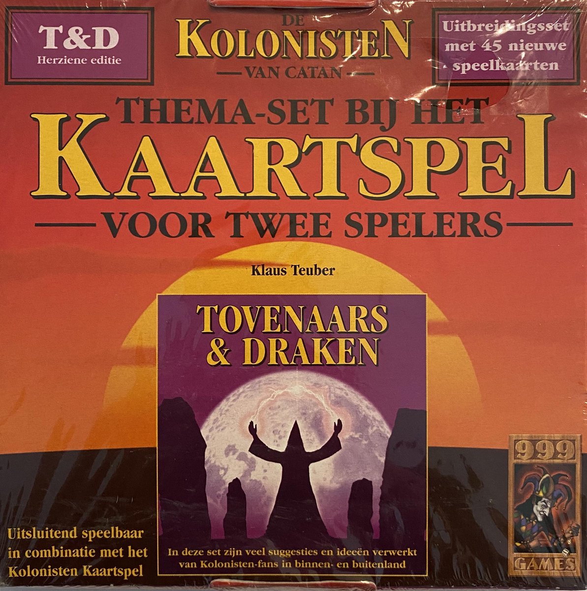 gewoon Serie van Uitrusten Kolonisten van Catan Kaartspel: Uitbreiding Tovenaars & Draken | Games |  bol.com