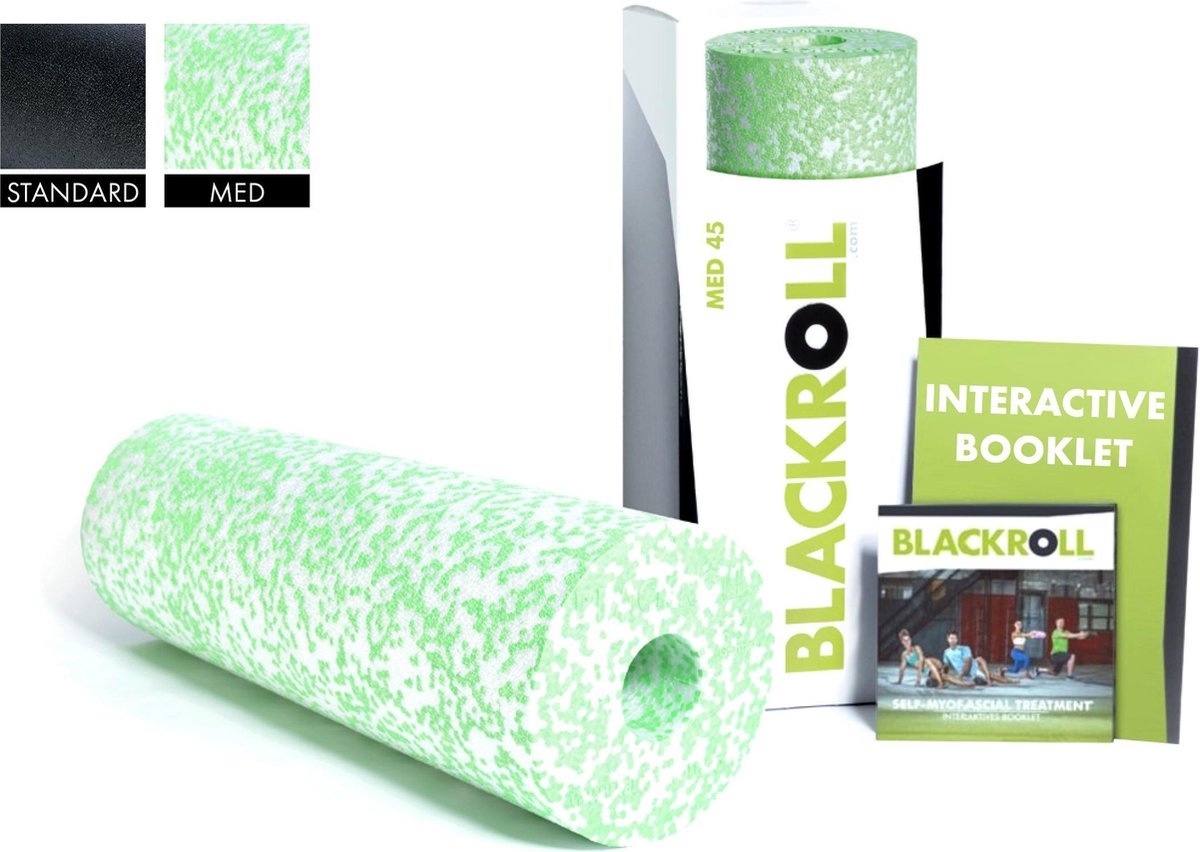 Blackroll MED 45 Foam roller zacht - 45 cm extra lang thumbnail 2