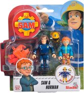 Brandweerman Sam Speelfiguren - Sam & Norman