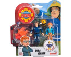 Brandweerman Sam Speelfiguren - Sam & Norman