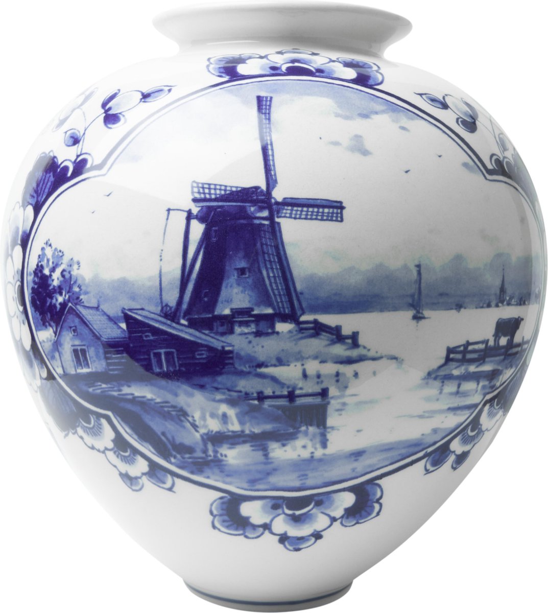 Bolvaas Molen - Keramiek - 20 cm