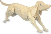 Bouwpakket 3D Puzzel Hond - hout