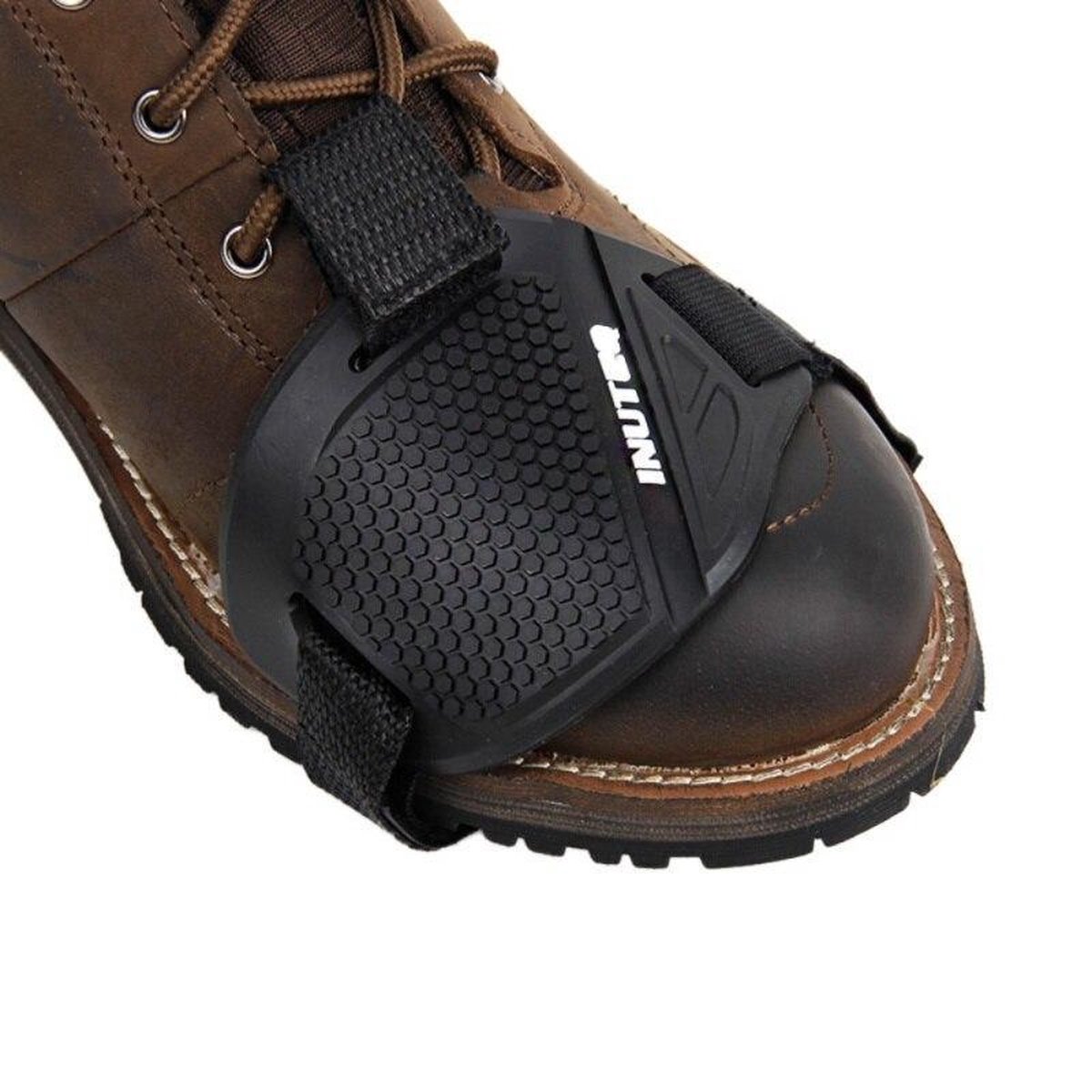 Schoenbeschermer - laarsbeschermer - schoen - laars - beschermer - schakel - voetschakel - motor - brommer - Zwart
