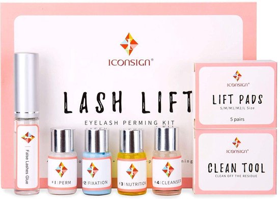 Iconsign® Professionele Wimperlifting Set - Lash Lift - Lash Kit - Wimperserum