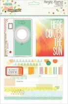 Simple Stories: Sn@p! - Summer Vibes Card Pack 74/Pkg (SMRV6323)