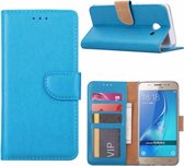 Samsung Galaxy J5 (2017) Portemonnee hoesje Blauw