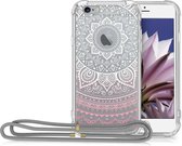 Telefoonhoes met koord voor Apple iPhone 6 6S telefoontasje crossbody