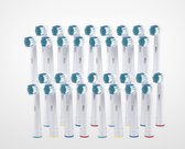 Mycare+ Opzetborstels - 32 Stuks - Vervangende Borstels voor Oral B - Borstelkoppen voor Elektrische Tandenborstel - Wit