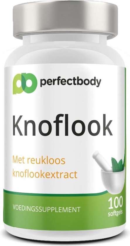 Knoflook Capsules - 100 Softgels - PerfectBody.nl | bol.com