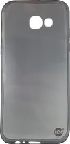Samsung Galaxy A5 (2017) Transparante Zwarte Siliconen Gel TPU / Back Cover / hoesje