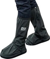 Waterdichte lange overschoenen – fietsoverschoenen – motoroverschoenen - Maat 42 - 43