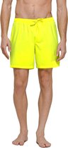 Sundek Zwembroek - Maat S  - Mannen - neon geel/zwart/blauw