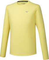 Mizuno Impuls Core T-shirt  Sportshirt - Maat XXL  - Mannen - licht geel