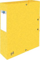 Elba elastobox Oxford Top File + dos de 6 cm, jaune