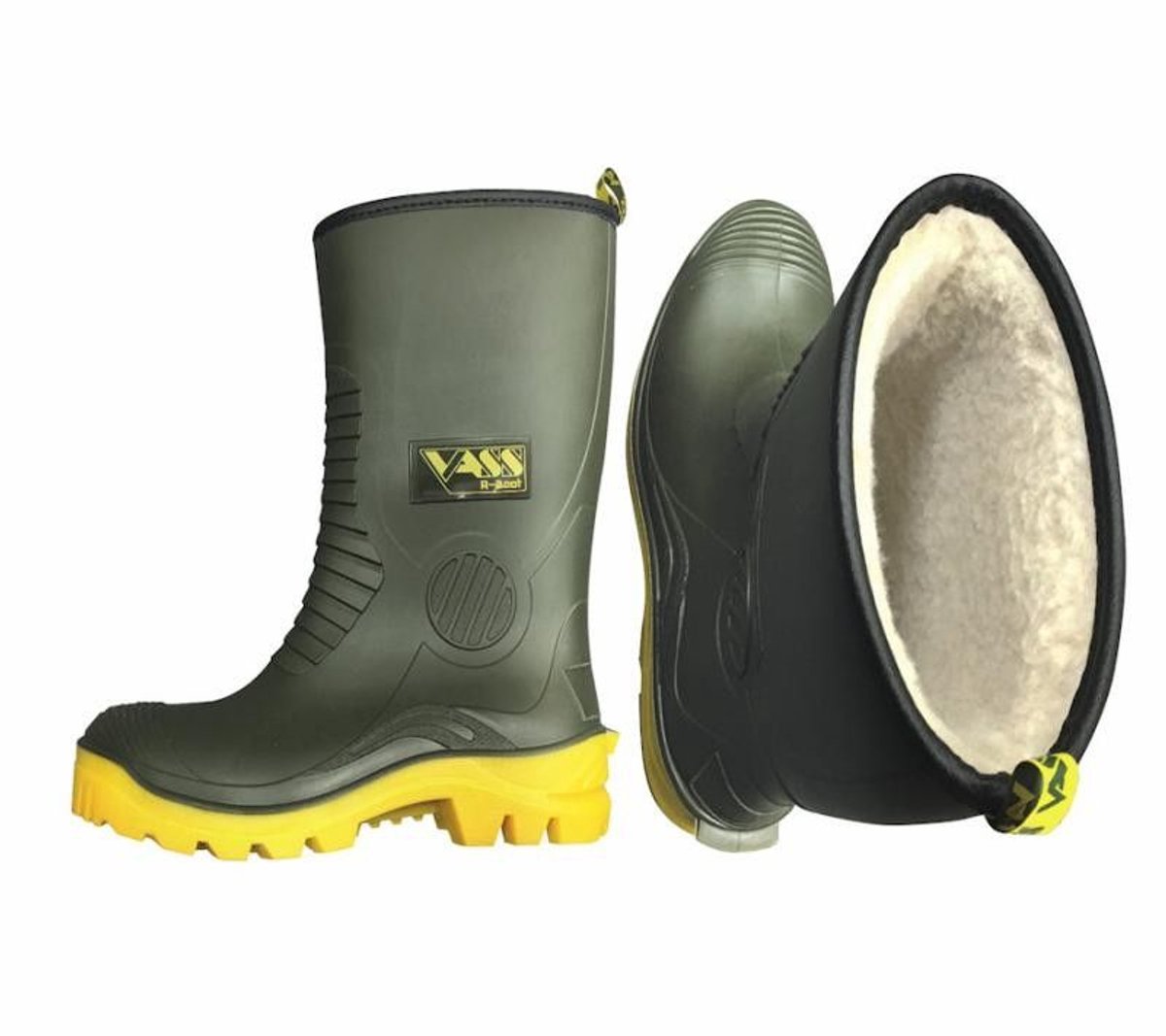 Vass-Tex R-Boot Fur Lined Khaki Green