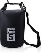 Oceaan Pack 5 Liter - Dry Bag - outdoor droogtas - zwart