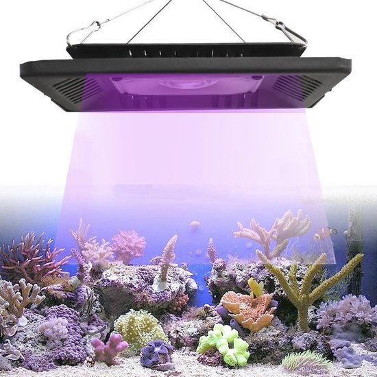 Aquarium planten en koraalrif LED groeilamp 50 Watt (roze licht) | bol.com