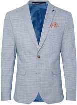 WE Fashion Heren slim fit blazer pied-de-pouledessin Randolph - Maat XL (54)