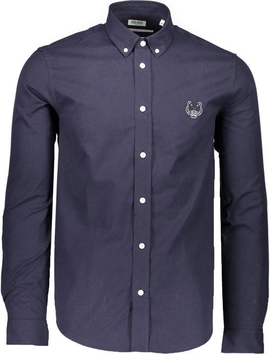 Kenzo Overhemd Blauw Normaal - Maat L - Heren - Never out of stock  Collectie - Katoen | bol.com