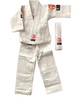 Judopak - nieuw - wit - Lion baby judogi oranje - maat 60