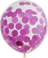 confetti ballonnen roze