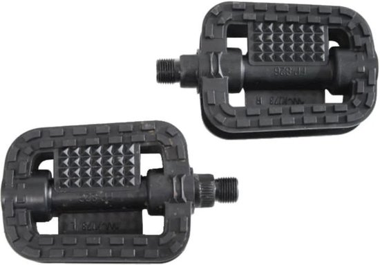 Anti-Slip Fietspedalen Set met Reflectoren - Zwart - Fiets Pedalen - Fietstrappers - Losse Trappers - 2 STUKS van Merkloos — afbeelding 3
