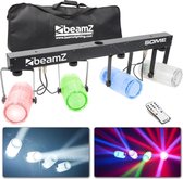 BeamZ 4-Some Lichtset 4x 57 RGBW LED's DMX - Transparant