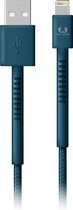 Fresh 'n Rebel Lightning naar USB kabel - 3 meter - Blauw