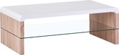 Poldimar - Salontafel - Wit - 110x60x40 cm