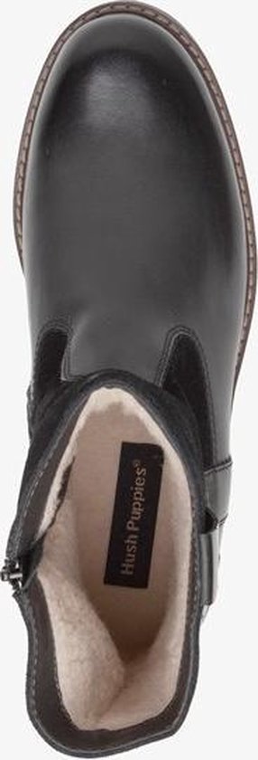 Hush Puppies leren heren boots Zwart Maat 43 Hush Puppies leren heren boots Zwart Maat 43