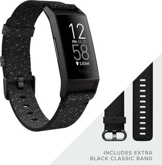 Fitbit Charge 4 Special Edition Activity tracker Graniet bol
